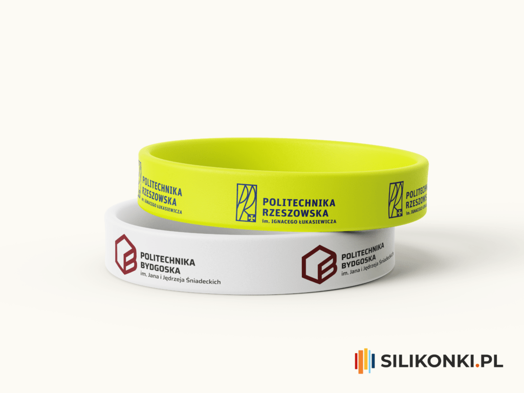 opaski silikonowe dla szkół i uczelni
