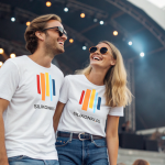 festiwalowe opaski z nadrukiem