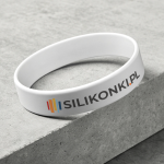 Opaski silikonowe z tłoczeniem