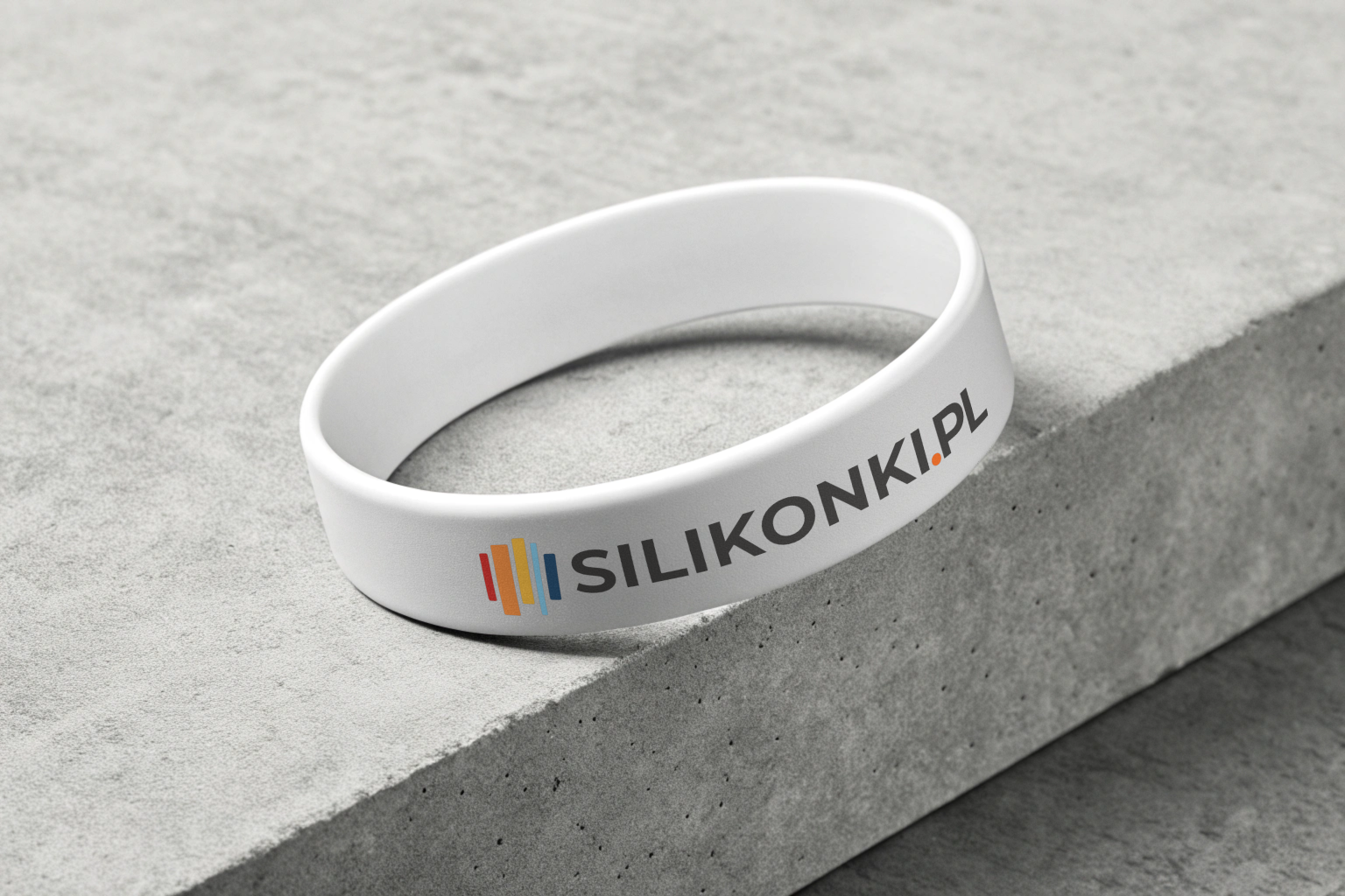 Opaski silikonowe z tłoczeniem