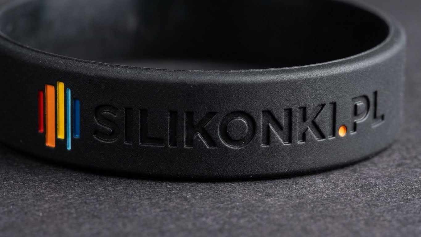 modne opaski silikonowe
