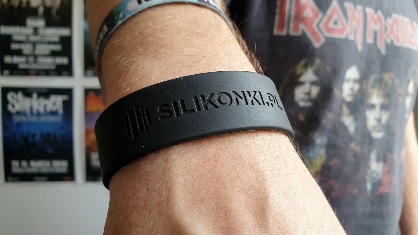 opaski silikonowe dla fanów