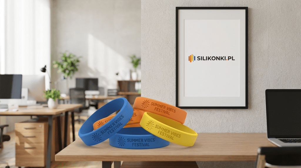 opaski silikonowe festiwalowe, gadżety na festiwale